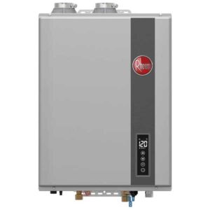RTGH Series Super High Efficiency Condensing Tankless Gas Water Heater With Built-In Wi-Fi - MODEL RTGH-95DVELN-3