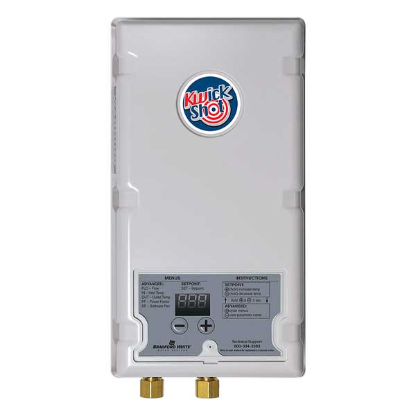 KwickShot® Thermostatic Tankless Electric (TET) Water Heaters